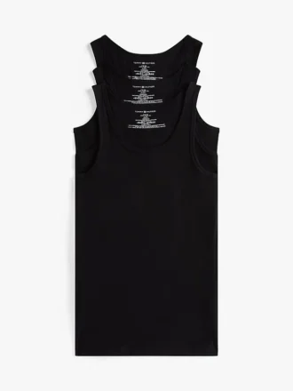 Cotton Classics -tankkitoppi, 3 kpl