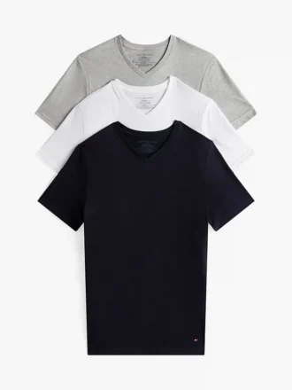 Cotton Classics V-kaula-aluspaita, 3 kpl
