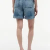 Denim-työshortsit Denim-työshortsit