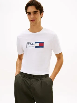 Flag Box Logo -T-paita