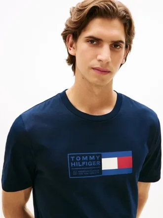 Flag Box Logo T-paita