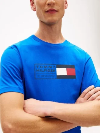 Flag Box Logo T-paita