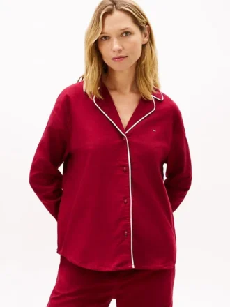 Flanelli-herringbone-yöpaita
