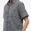 Gingham-kuosinen pellavaseospaita Gingham-kuosinen pellavaseospaita