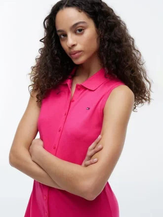 Hihaton piqué-polo-mekko