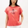 Hilfiger Anchor Logo Dolman T-paita Hilfiger Anchor Logo Dolman T-paita
