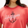 Hilfiger Anchor Logo Dolman T-paita Hilfiger Anchor Logo Dolman T-paita