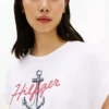 Hilfiger Anchor Logo Dolman T-paita Hilfiger Anchor Logo Dolman T-paita