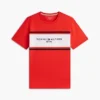 Hilfiger Block Stripe Logo T-paita Hilfiger Block Stripe Logo T-paita