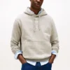 Hilfiger Crest Logo Heathered Hoodie Hilfiger Crest Logo Heathered Hoodie
