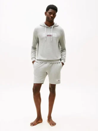Hilfiger Logo Pique 8″ Sleep Shortsit