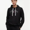Hilfiger Logo Pique Sleep Hoodie