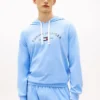 Hilfiger Logo Pique Sleep Hoodie