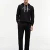 Hilfiger Logo Pique Sleep Hoodie