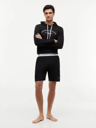 Hilfiger Logo Pique -yöshortsit