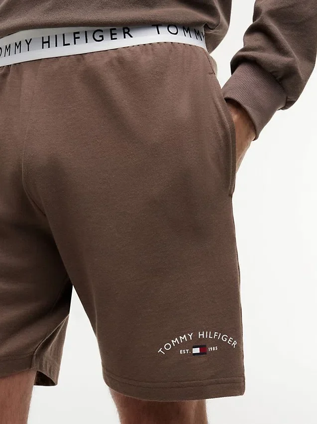 Hilfiger Logo Pique -yöshortsit Hilfiger Logo Pique -yöshortsit