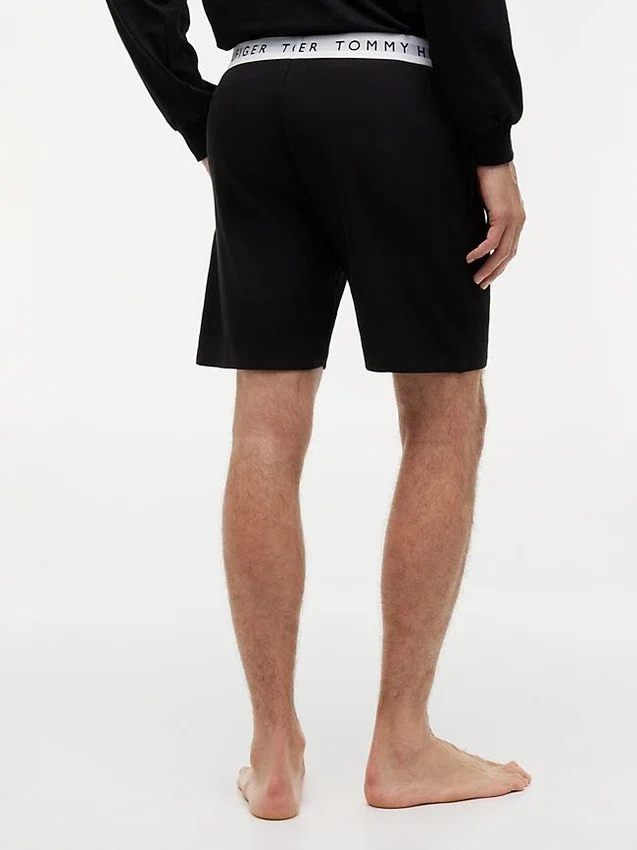 Hilfiger Logo Pique -yöshortsit Hilfiger Logo Pique -yöshortsit