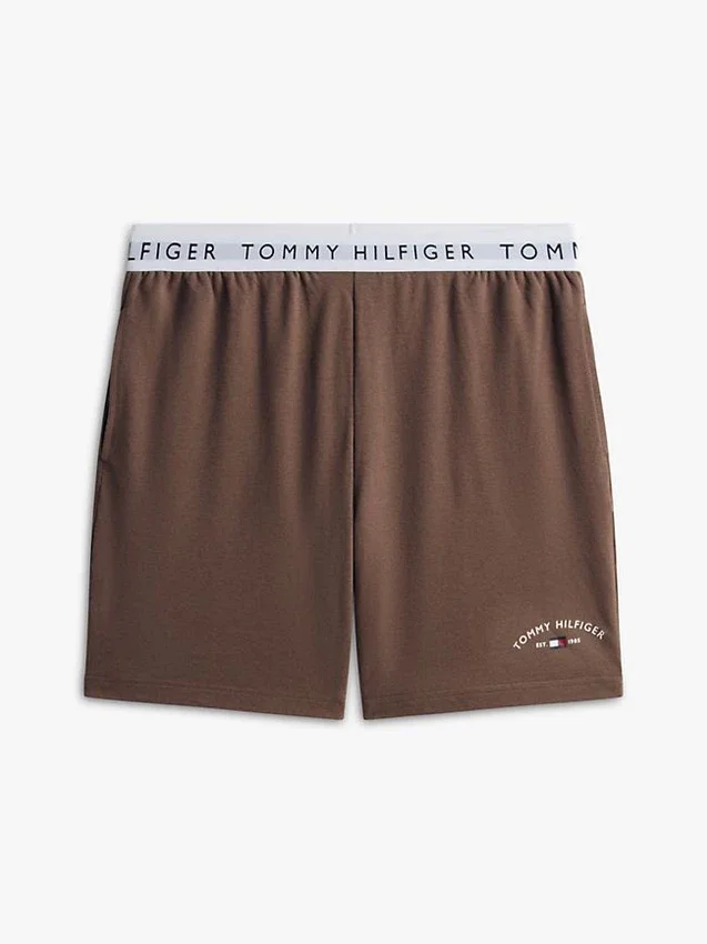 Hilfiger Logo Pique -yöshortsit Hilfiger Logo Pique -yöshortsit