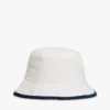 Hilfiger-logolla varustettu harjattu bucket-hatu Hilfiger-logolla varustettu harjattu bucket-hatu