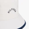 Hilfiger-logolla varustettu harjattu bucket-hatu Hilfiger-logolla varustettu harjattu bucket-hatu