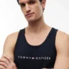 Hilfiger-logolla varustettu yöpaita Hilfiger-logolla varustettu yöpaita