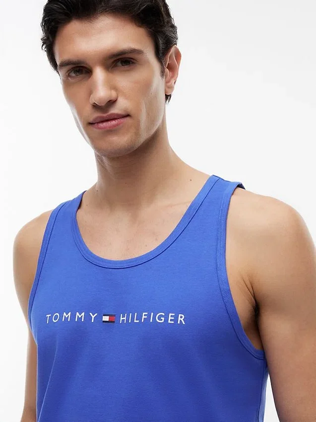 Hilfiger-logolla varustettu yöpaita Hilfiger-logolla varustettu yöpaita