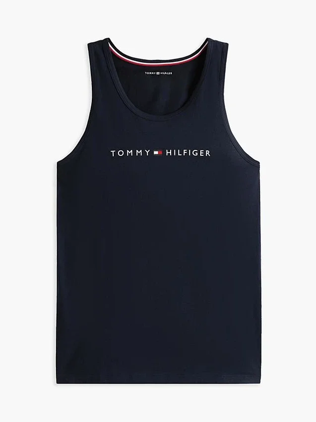 Hilfiger-logolla varustettu yöpaita Hilfiger-logolla varustettu yöpaita