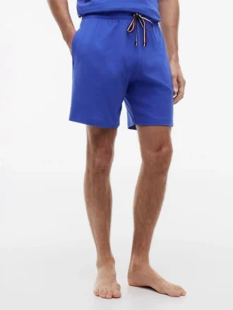 Hilfiger-logolla varustetut vetoketjulliset yöshortsit