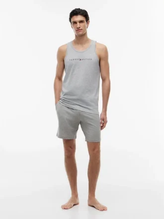 Hilfiger-logolla varustetut vetoketjulliset yöshortsit