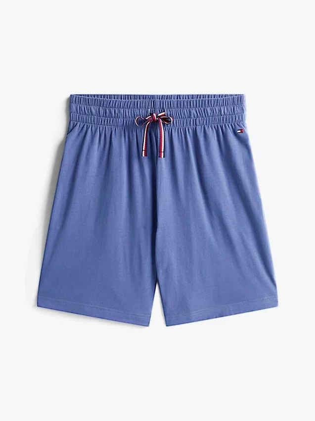 Hilfiger-logolla varustetut vetoketjulliset yöshortsit Hilfiger-logolla varustetut vetoketjulliset yöshortsit