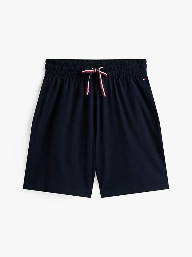 Hilfiger-logolla varustetut vetoketjulliset yöshortsit Hilfiger-logolla varustetut vetoketjulliset yöshortsit