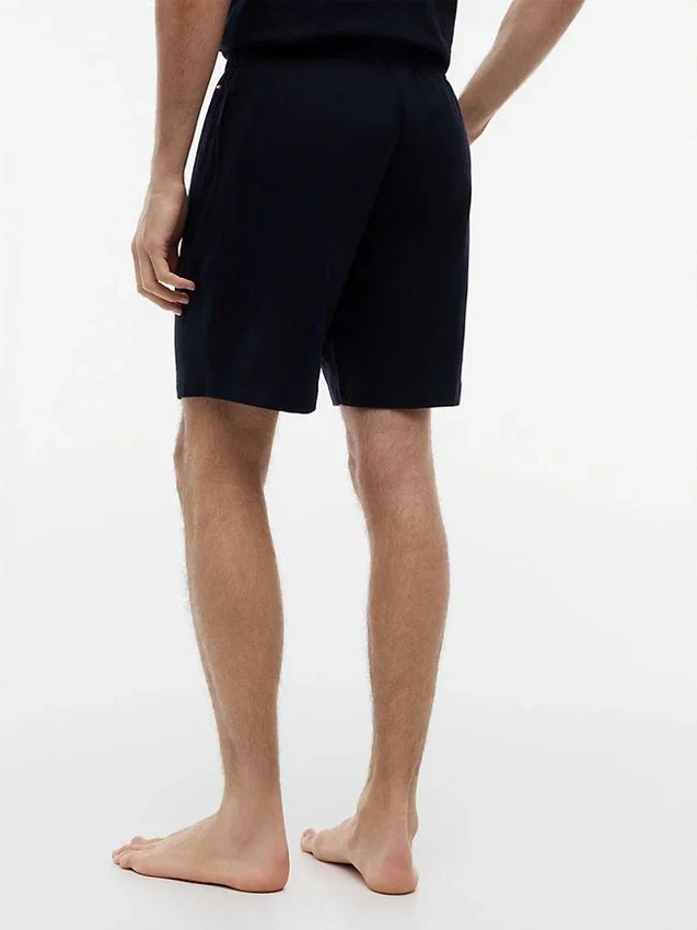Hilfiger-logolla varustetut vetoketjulliset yöshortsit Hilfiger-logolla varustetut vetoketjulliset yöshortsit