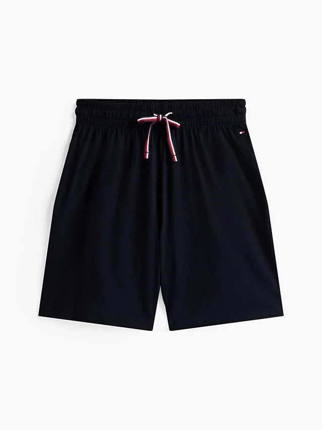 Hilfiger-logolla varustetut vetoketjulliset yöshortsit Hilfiger-logolla varustetut vetoketjulliset yöshortsit