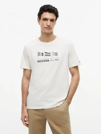 Hilfiger Multi-Flag Logo T-paita
