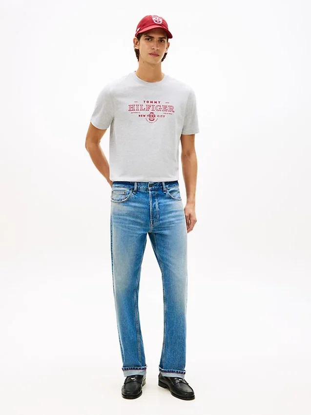 Hilfiger NYC Logo Heavyweight T-paita Hilfiger NYC Logo Heavyweight T-paita