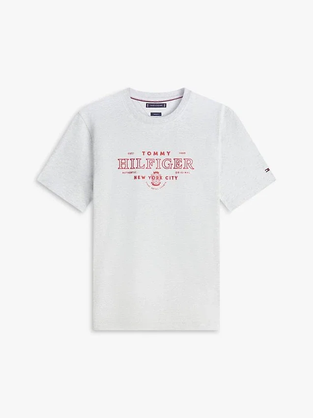 Hilfiger NYC Logo Heavyweight T-paita Hilfiger NYC Logo Heavyweight T-paita