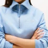 Interlock-fleece-pusero, neljännesvetoketju Interlock-fleece-pusero, neljännesvetoketju