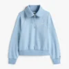 Interlock-fleece-pusero, neljännesvetoketju Interlock-fleece-pusero, neljännesvetoketju