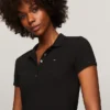 Joustava puuvillainen slim fit -polo-mekko Joustava puuvillainen slim fit -polo-mekko