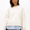 Kerrostettu fleece-huppari Kerrostettu fleece-huppari