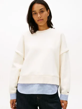 Kerrostettu fleece-huppari