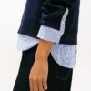 Kerrostettu fleece-huppari Kerrostettu fleece-huppari