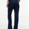 Keskikorkeat joustavat bootcut-farkut Keskikorkeat joustavat bootcut-farkut
