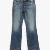 Keskikorkeat joustavat bootcut-farkut Keskikorkeat joustavat bootcut-farkut