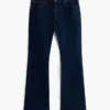 Keskikorkeat joustavat bootcut-farkut Keskikorkeat joustavat bootcut-farkut