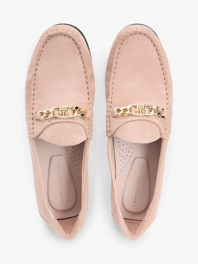 Ketjulliset mokkanahkaiset loaferit Ketjulliset mokkanahkaiset loaferit