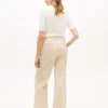Kevyet twill-housut suorilla lahkeilla Kevyet twill-housut suorilla lahkeilla