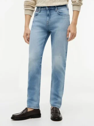 Kevyt joustava slim-fit-farkku