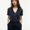 Kevyt piqué-henley-polo