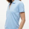 Kevyt piqué-henley-polo
